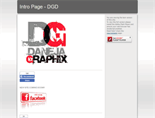 Tablet Screenshot of danejagraphix.com
